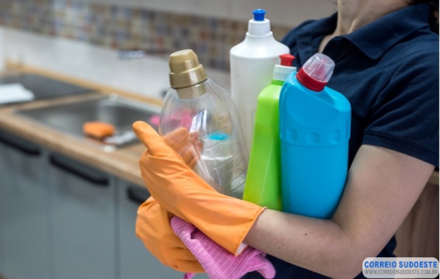 Secretaria de Saúde de Minas Gerais alerta população sobre perigos dos produtos de limpeza