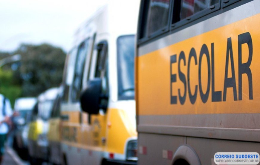 VANS ESCOLARES ESTÃO LIBERADAS PARA TRABALHAREM