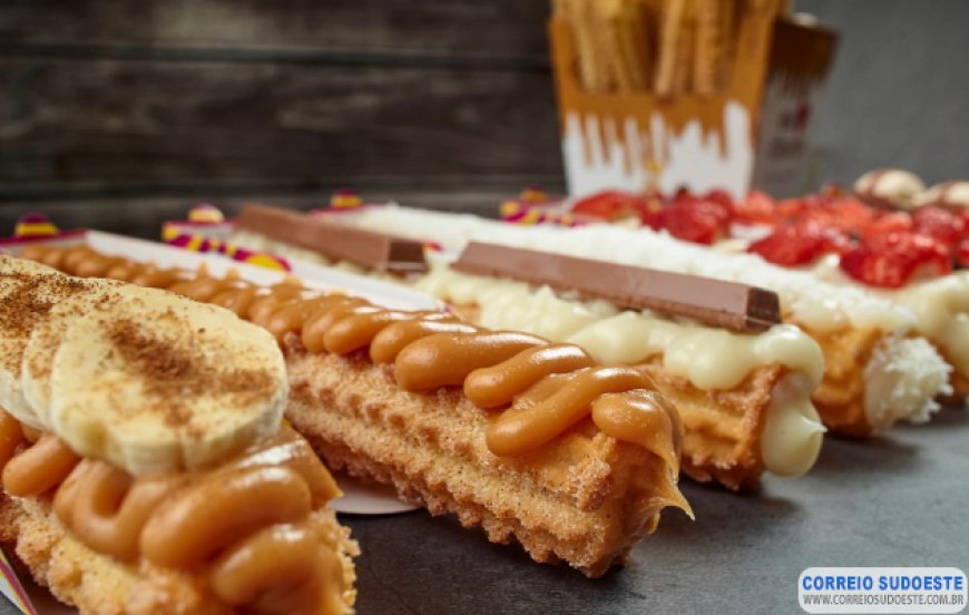 Guaranésia recebe festivais de torresmo e churros neste final de semana na Praça do Pontilhão