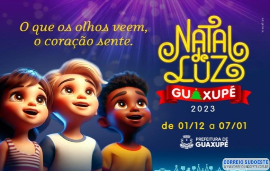 Guaxupé e região em contagem regressiva para o famoso Natal de Luz