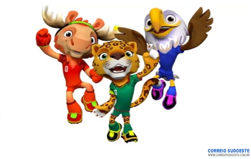 Fifa apresenta trio de mascotes para a Copa do Mundo de 2026
