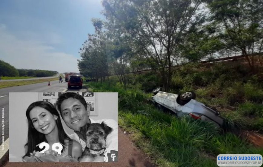 Casal que viajava para Guaranésia morre em rodovia de Ribeirão Preto