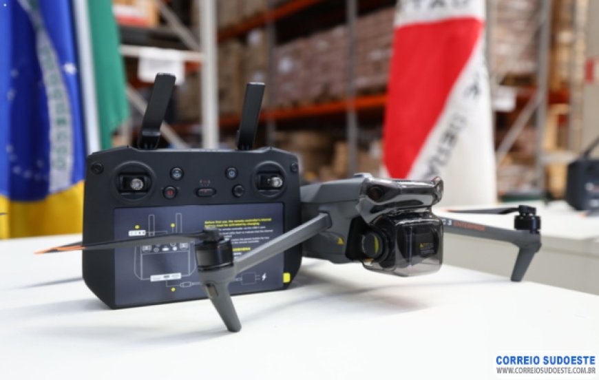 Polícia Penal de Minas reforça segurança prisional com 18 novos drones