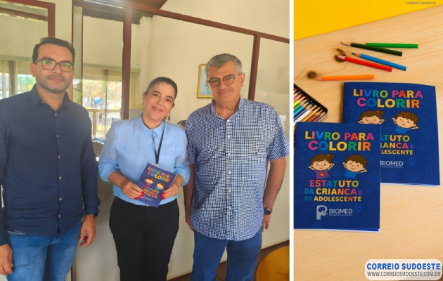 Mês das Crianças: Biomed promove ação educativa sobre o Estatuto da Criança e do Adolescente
