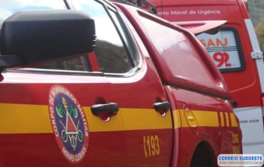 Colisão na MG-050 mobiliza Bombeiros e deixa seis feridos em Passos